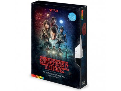 blok stranger things vhs one sheet