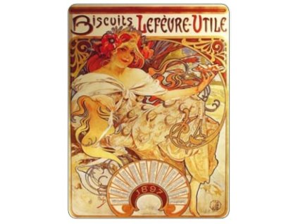 cedule alfons mucha biscuits 30 x 40 cm 1 0