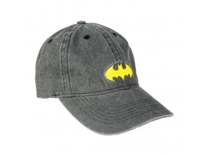 batman baseballova cepice ksiltovka cerna logo