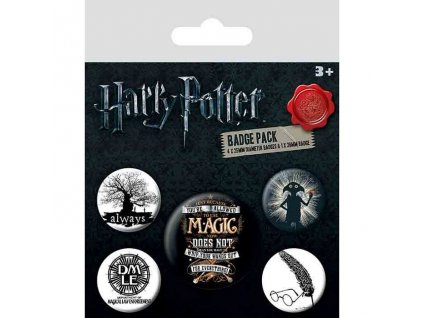 harry potter sada placek symboly