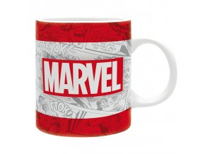 marvel mug 320 ml logo classic subli with box x2