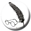 harry potter placka glasses and feather