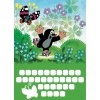 nastenny kalendar krtecek se samolepkami nedatovany 33 x 46 cm 34 0