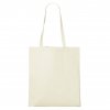 Bílá plátěná přírodní taška bez potisku