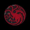 game of thrones casquette snapback noir rouge targaryen (1)