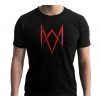 watch dogs 3 tshirt legion logo man ss black basic