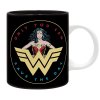 dc comics mug 320 ml retro wonder woman subli x2