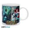 league of legends mug 320 ml champions subli x2