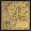 lord of the rings puzzle middle earth map mapa stredozeme 3