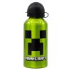 minecraft hlinikova cestovni lahev aluminium bottle 400 ml creeper green