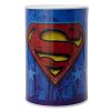 dc comics superman plechova kasicka pokladnicka metallic piggy bank superman icon