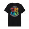 harry potter panske bavlnene tricko bradavice hogwarts colors 2