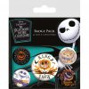 ukradene vanoce tim burtons the nightmare before christmas sada placek badge pack king jack