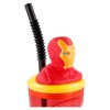 marvel avengers plastova lahev s figurkou a brckem 3d figurine tumbler 360 ml avengers comic heroes iron man 4