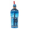 marvel avengers plastova lahev s figurkou a brckem 3d figurine tumbler 360 ml avengers invincible force captain america