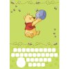 w disney medvidek pu kalendar se samolepkami na zed 33 x 46 cm 26 1