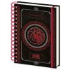 Kroužkový blok A5 Hra o trůny - Targaryen