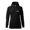 Zasella damska mikina cape black FRONT