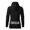 Zasella damska mikina cape black BACK