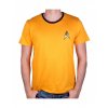 star trek panske tricko costume kirk zlute