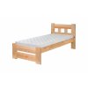 Jednolůžková postel BÁRA borovice (Rozměr pouze s výběrem 90 x 200 cm)