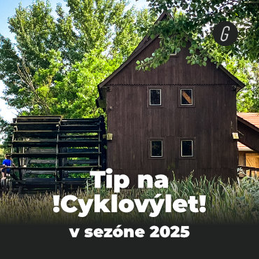 TIP NA CYKLOVÝLET: Po stopách vodných mlynov na Malom Dunaji