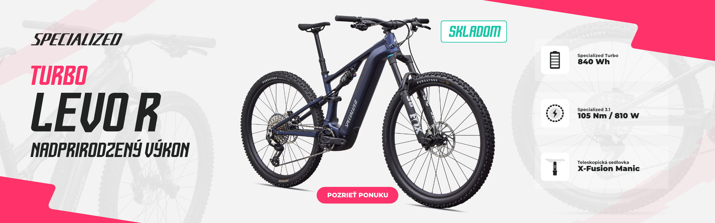 Extrémne výkonný elektrobicykel Trubo Levo R