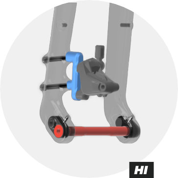 Rondo TwinTip Fork - nastavenie HI