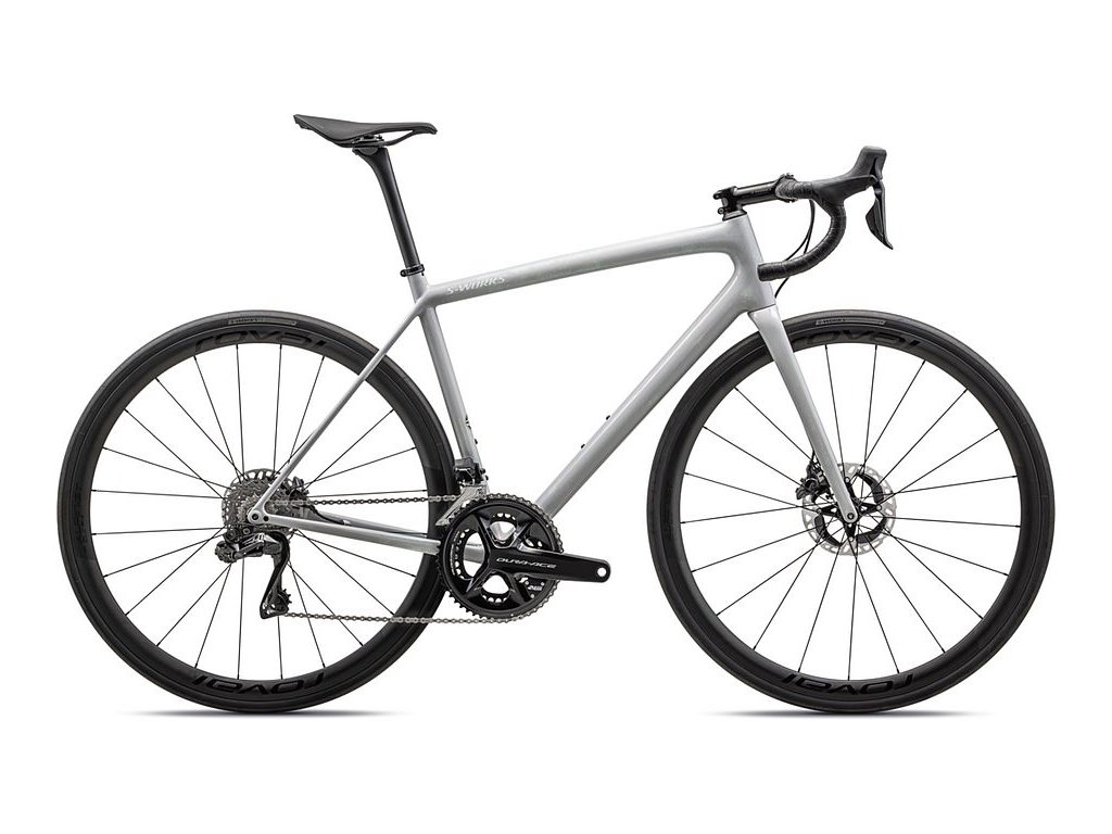 SPECIALIZED S-Works Aethos - Dura-Ace Di2 GLOSS BIRCH/ABALONE-LAPIS ORGANIC COLOR RUN/DUNE