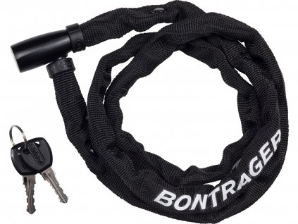 Bontrager Comp Keyed Long Chain Lock Čierna