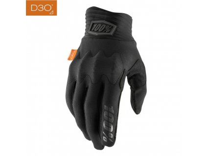 100% Cognito D3O Glove Black