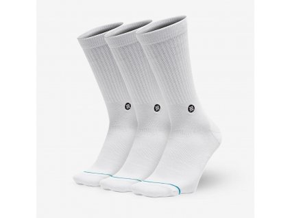 STANCE Ponožky Icon 3 Pack White