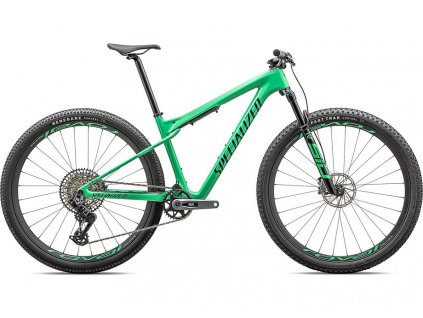 SPECIALIZED Epic World Cup Expert Gloss Electric Green / Forest Green Pearl
