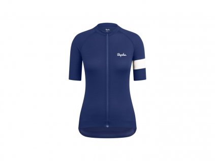 RAPHA Core cyklistický dres dámsky modrý