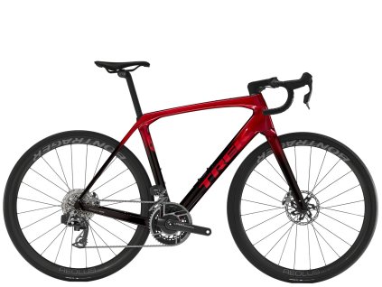 TREK Domane SLR 9 AXS Gen 4 METALLIC RED SMOKE TO RED CARBON SMOKE