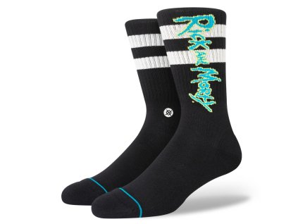 STANCE Rick and Morty Black ponožky