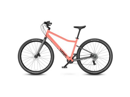 WOOM Explore 6 | 26" Neon Coral  Deti 10 - 14 r.