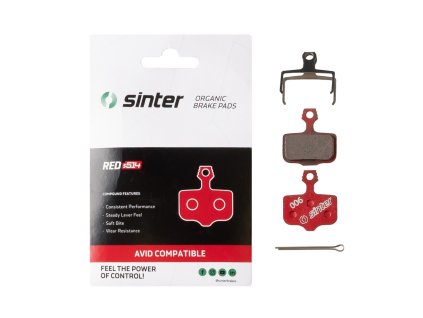 brzdove desticky sinter sram level elixir db red 3