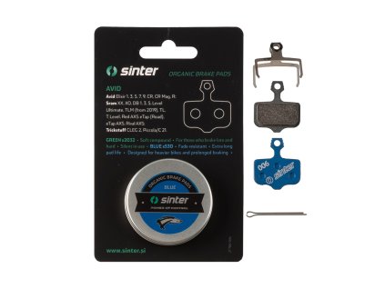 brzdove desticky sinter sram level elixir db blue 3