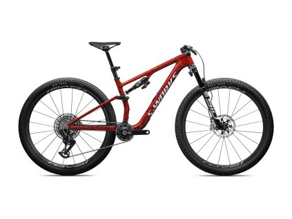 Specialized S-Works Epic 8 Gloss Fiery Red Dry Impasto / Metallic White Silver 2026
