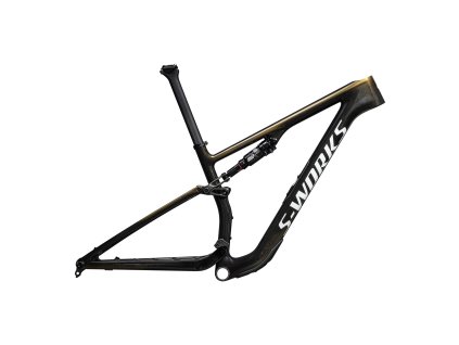 Specialized S-Works Epic 8 Frameset Gloss Carbon Gold Pearl / Metallic White Silver