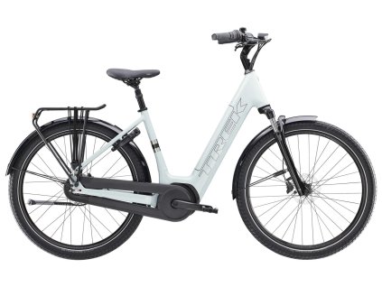 TREK District+ 3 Lowstep PLASMA GREY PEARL (Veľkosť S, Kapacita batérie 400Wh)
