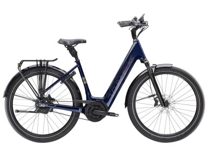 TREK District+ 5 Lowstep DEEP DARK BLUE (Veľkosť S, Kapacita batérie 400Wh)