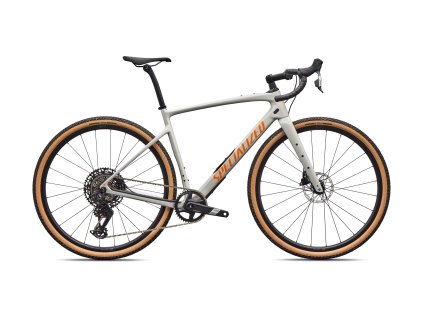 Specialized Diverge 4 Comp Carbon - SRAM Apex AXS/S1000 Dolomite Metallic/Orange Zest (Veľkosť 52)