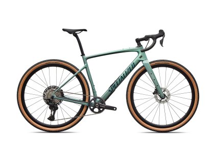Specialized Diverge 4 Expert - Shimano GRX Di2 Fjord Metallic/Emerald Metallic (Veľkosť 49)