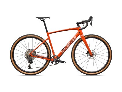 Specialized Diverge 4 Sport Carbon - Shimano GRX 600 Deep Orange/Dune White (Veľkosť 49)