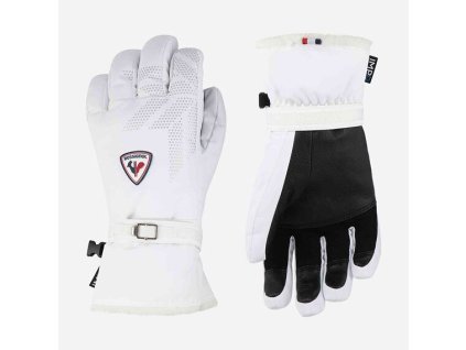 Rossignol Dámske lyžiarske rukavice ROMY IMPR WHITE