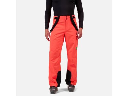Rossignol Pánske lyžiarske nohavice HERO INSULATED SKI PANT-NEON RED