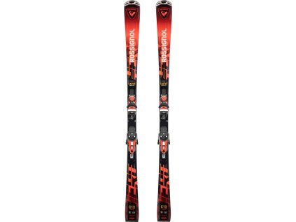 Rossignol Lyže HERO CARVE KONECT + NX 12 KONECT GW B80 BK HOT RED / RANPJ01+FCLCN03 -set