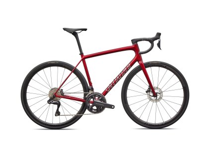 Specialized Aethos 2 Pro - Shimano Ultegra Di2 GLOSS RED SKY / CHROME (Veľkosť 49)